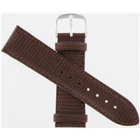 Authentic Hadley-Roma 18mm Brown Lizard Grain watch band