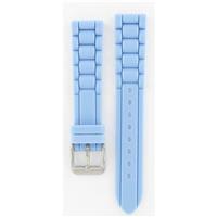 Authentic Hadley-Roma 20mm Light Blue Silicone watch band
