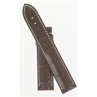 Authentic Longines Brown Alligator Leather watch band
