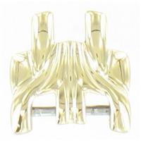 Stainless Steel Gold Tone Metal (SOLD PER PIECE) M0SB2KLK