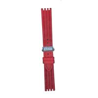 Authentic Rado 17mm Red Leather watch band