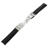 Authentic Tissot 20mm Black Leather watch band