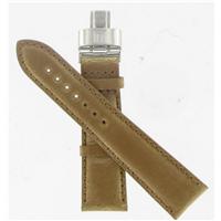 Authentic Tissot 22mm Brown Leather Watchband watch band