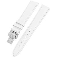 Authentic Tissot 17/14mm White Leather Strap watch band