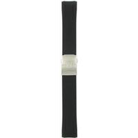 Authentic Tissot 22mm Black Rubber Strap-T603028917 watch band