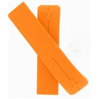 Authentic Tissot 21mm Rubber-Orange watch band