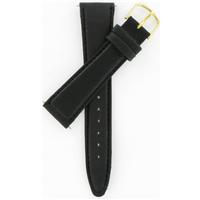 Authentic Timex 20mm Black Calfskin watch band