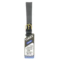 Authentic Timex 14MM-LizardGrain-Black watch band