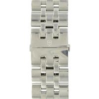 Authentic Swiss Army Brand 21mm-Stainless Steel-Silver Tone watch band