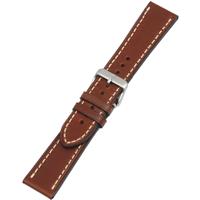 Authentic Swiss Army Brand 23mm Brown Leather watch band