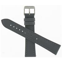 Authentic Swiss Army Brand 20mm Gray Leather watch band