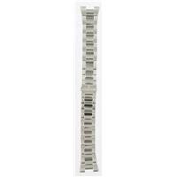 Authentic Swiss Army Brand Stainless Steel-Silver Tone watch band