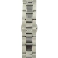 Authentic Swiss Army Brand 14mm-Stainless Steel-Silver Tone watch band