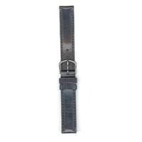 Authentic Swiss Army Brand 18mm Black leather watch band