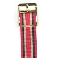 Authentic WBTG 18mm Two Tone WB-981 Regiment watch band