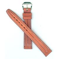 Authentic Kreisler 14mm Brown Padded Lizard watch band