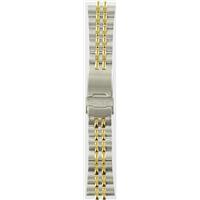 Authentic Seiko 22mm Gold/Silver Two Tone Stainless Steel Metal watch band