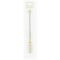 Authentic Speidel 7mm Ladies Silver Tone Expansion Band watch band