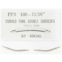Authentic Tools  11/16" Curved Thin Double Shoulder  watch band