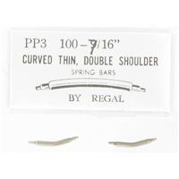 Authentic Tools 7/16" Curved Thin Double Shoulder watch band