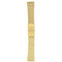 Authentic Speidel Gold Tone Stainless Steel Band watch band