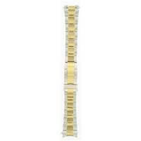 Authentic Speidel Silver/Gold Two Tone Strap watch band